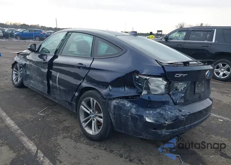 2016 BMW 328I Gran Turismo xDrive z USA, uszkodzony, nr VIN WBA8Z5C56GG500157